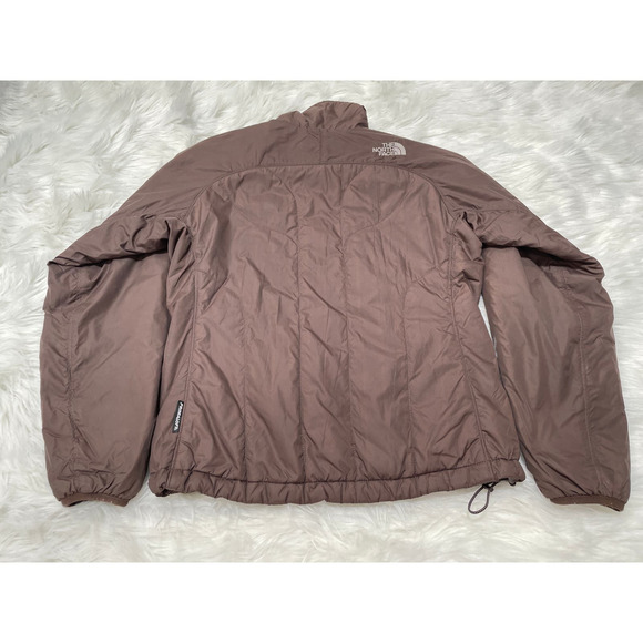 The North Face Redpoint Insulated Primaloft Size XS Brown Jacket Quilted Nylon - Picture 3 of 3